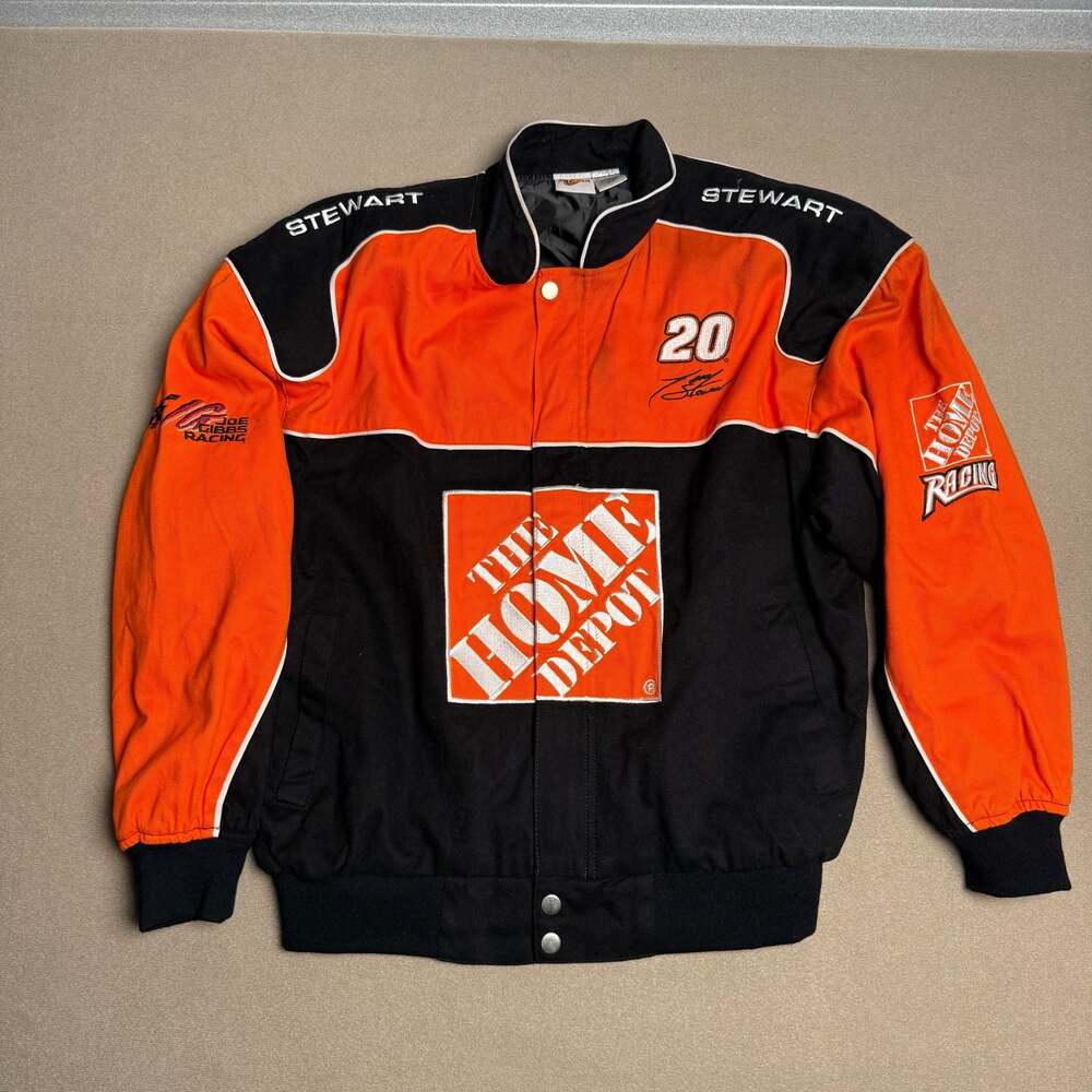 Winners Circle Tony Stewart #20 Home Depot Joe Gibbs Racing Nascar Jacket